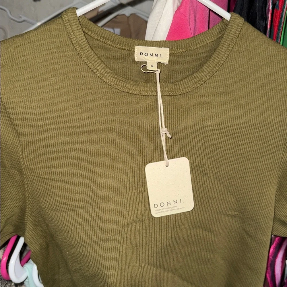 DONNI. Rib tee - Picture 2 of 2